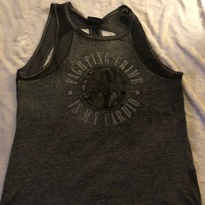 Batman workout tank. Fighting crime is my cardio